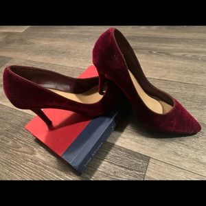Maroon heels